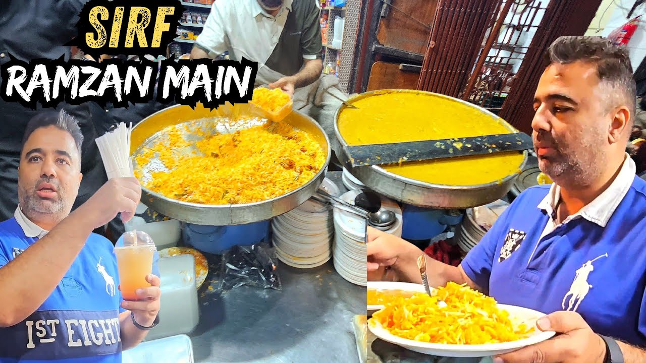 Sirf Ramzan main milnay wali HALEEM BIRYANI 