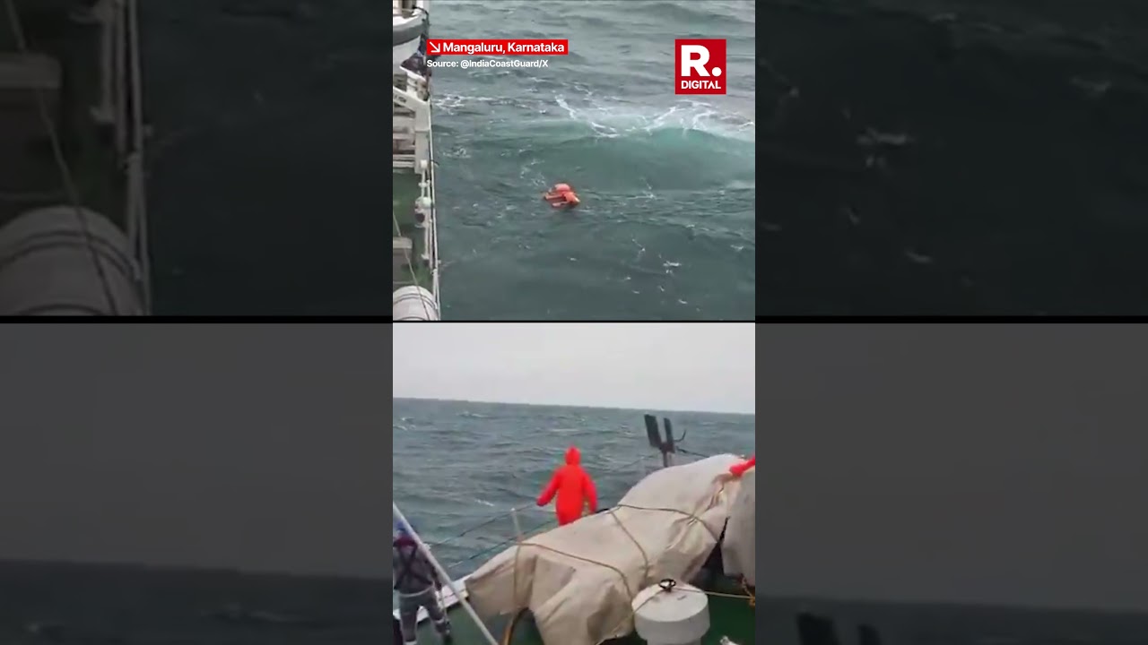 Indian Coast Guard Rescues Six Fishermen in High-Risk Operation Off Mangaluru