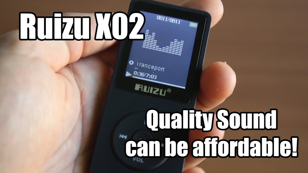 [Review] Ruizu X02 : Light, Hi-Fi on a Budget?!