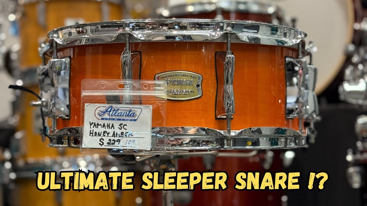 МАЛОЕ УДОВОЛЬСТВИЕ, НА КОТОРОМ ВСЕ Спят — Yamaha Stage Custom Snare DEMO