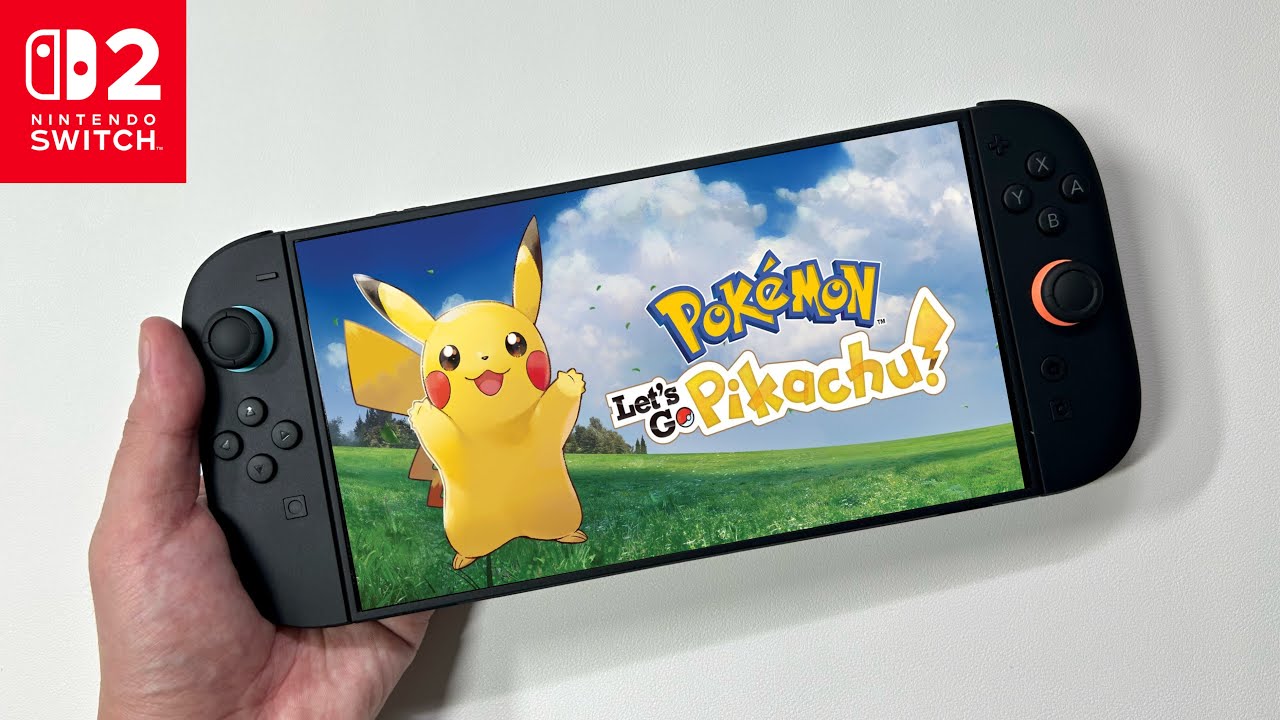 Pokemon Let’s Go Pikachu! Nintendo Switch 2