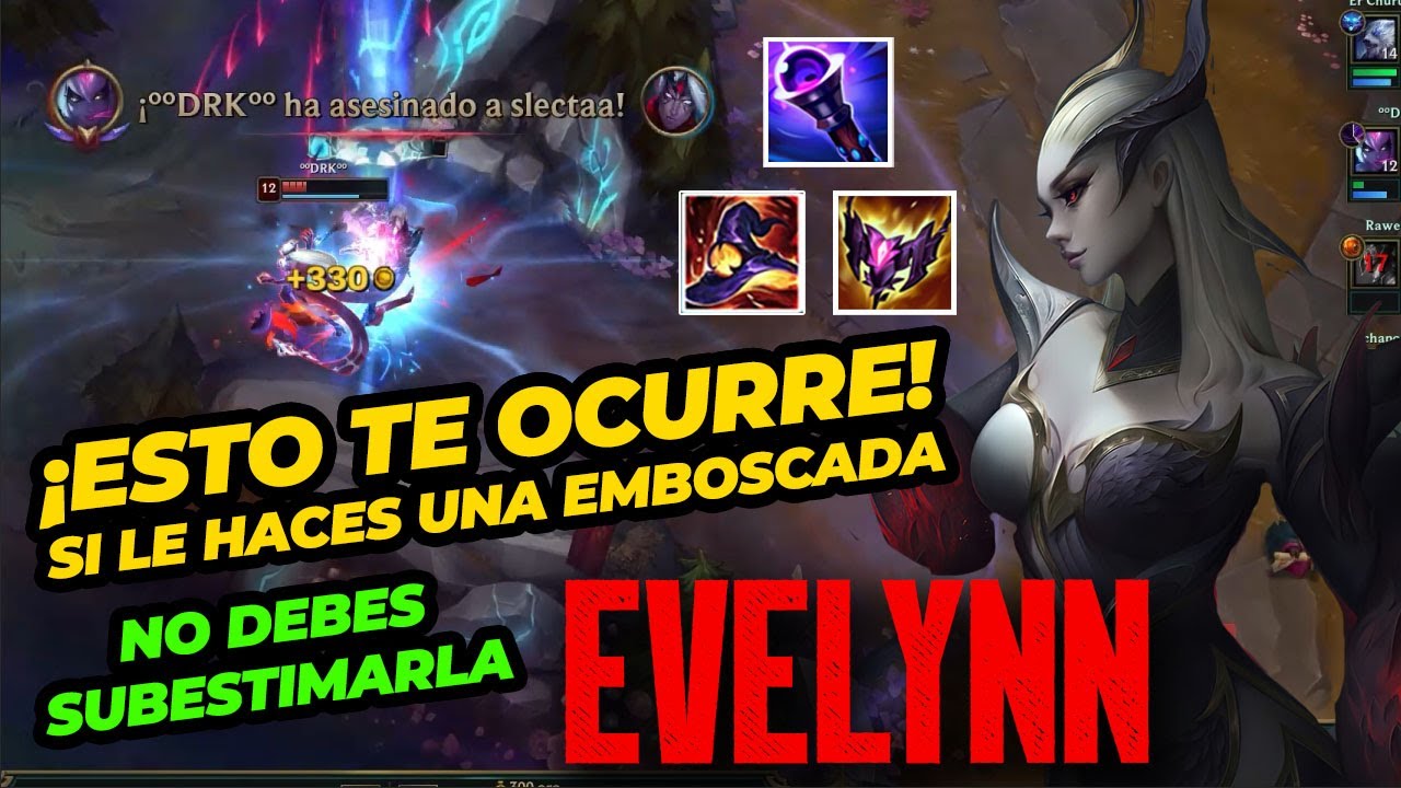 ESTO TE OCURRE SI LE HACES UNA EMBOSCADA A EVELYNN CUANDO TIENE POCA VIDA, NO LA DEBES SUBESTIMAR 💪