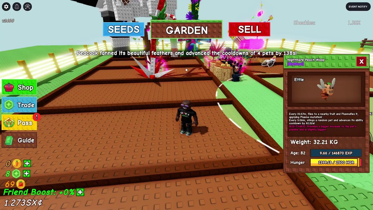Grow A Garden Hatching eggs