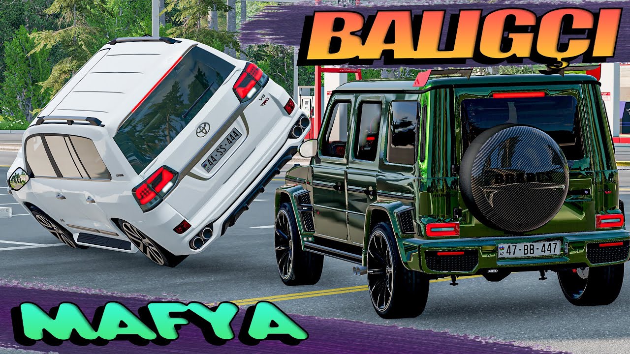 Məhəllə #5 Balığ&ccedil;ı Uşağ Qalik İlə Risofkalanır | Maşın Oyunları | BeamNG.Driver #malikbedelov