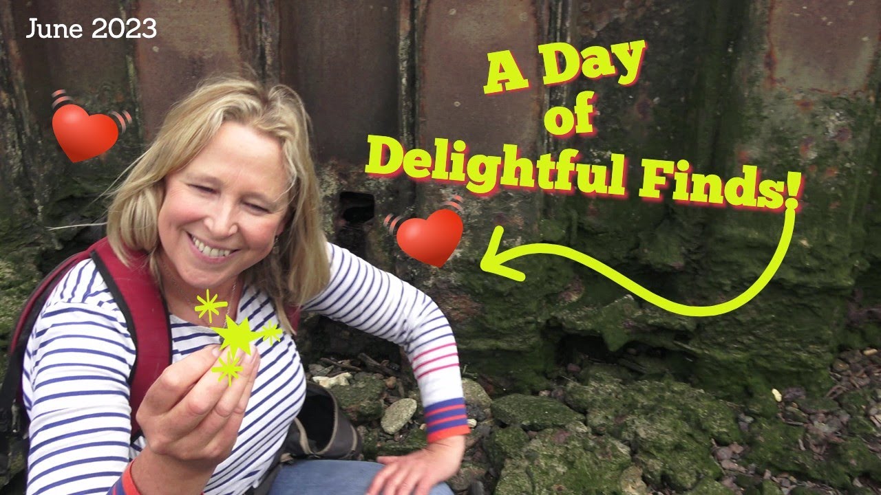 Treasures left out at Low Tide that Teach us so Much & A Mysterious Giveaway - Mudlarking theThames