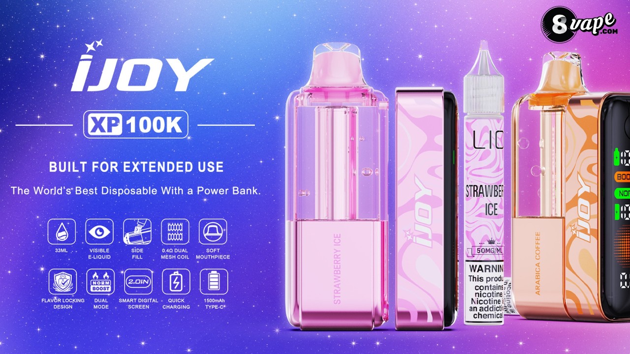 iJOY XP100K Pod Kit &ndash; 100K Puffs | Refillable Design | Dual Power Modes