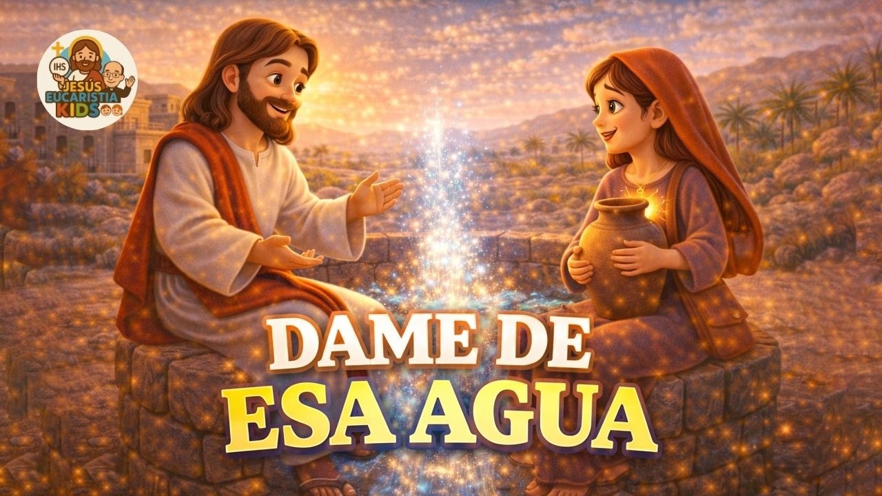 Jesús y la Samaritana | Dame de Esa Agua Viva 💧 Canción Católica