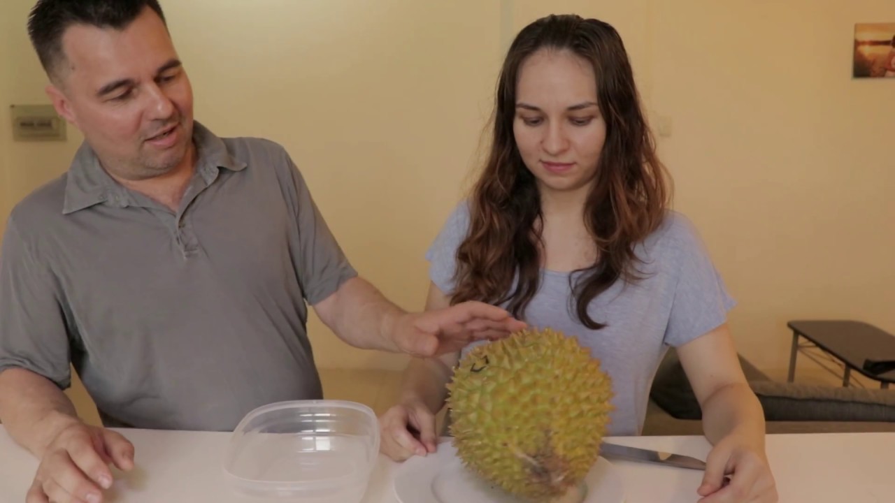 DURIAN  najbardziej śmierdzący owoc, test smaku, vlog 2018