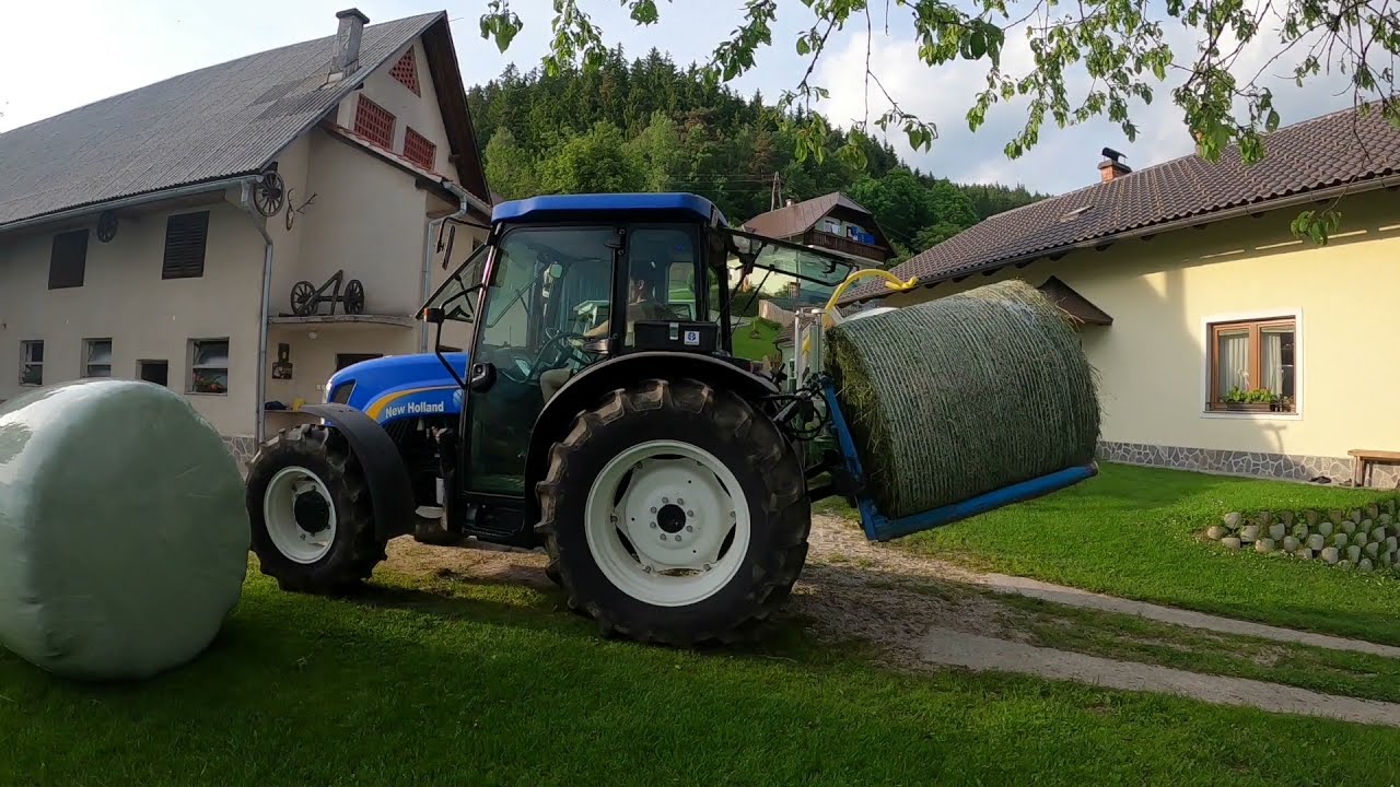 Mowing and baling, Krone bellima