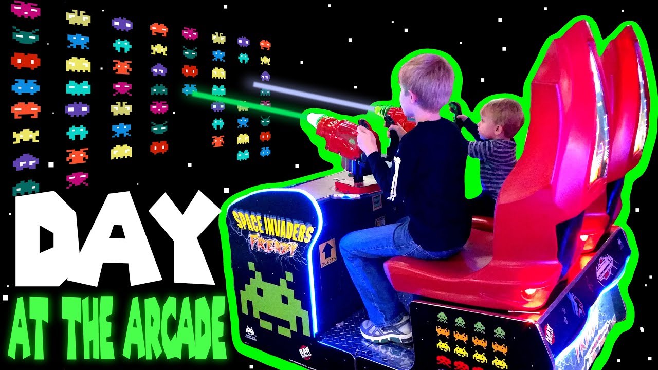 Day At The Arcade With My Little Brother