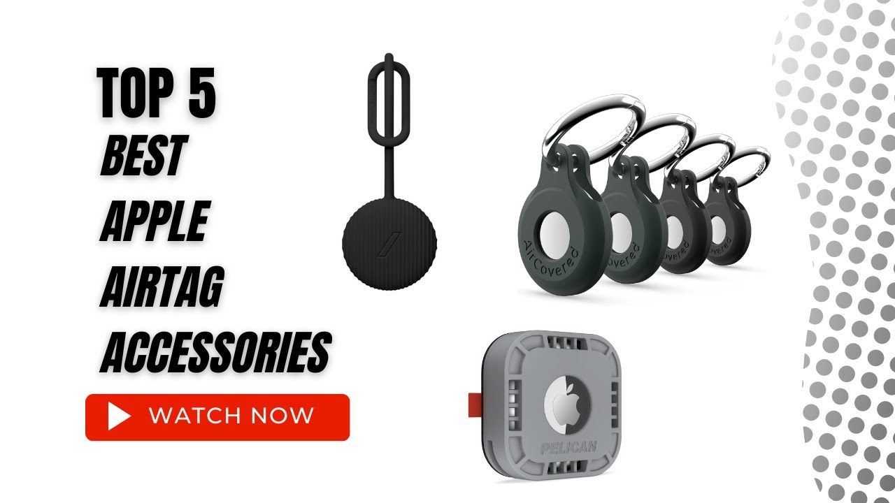Best Apple AirTag Accessories On Amazon / Top 5 Product ( Reviewed & Tested )