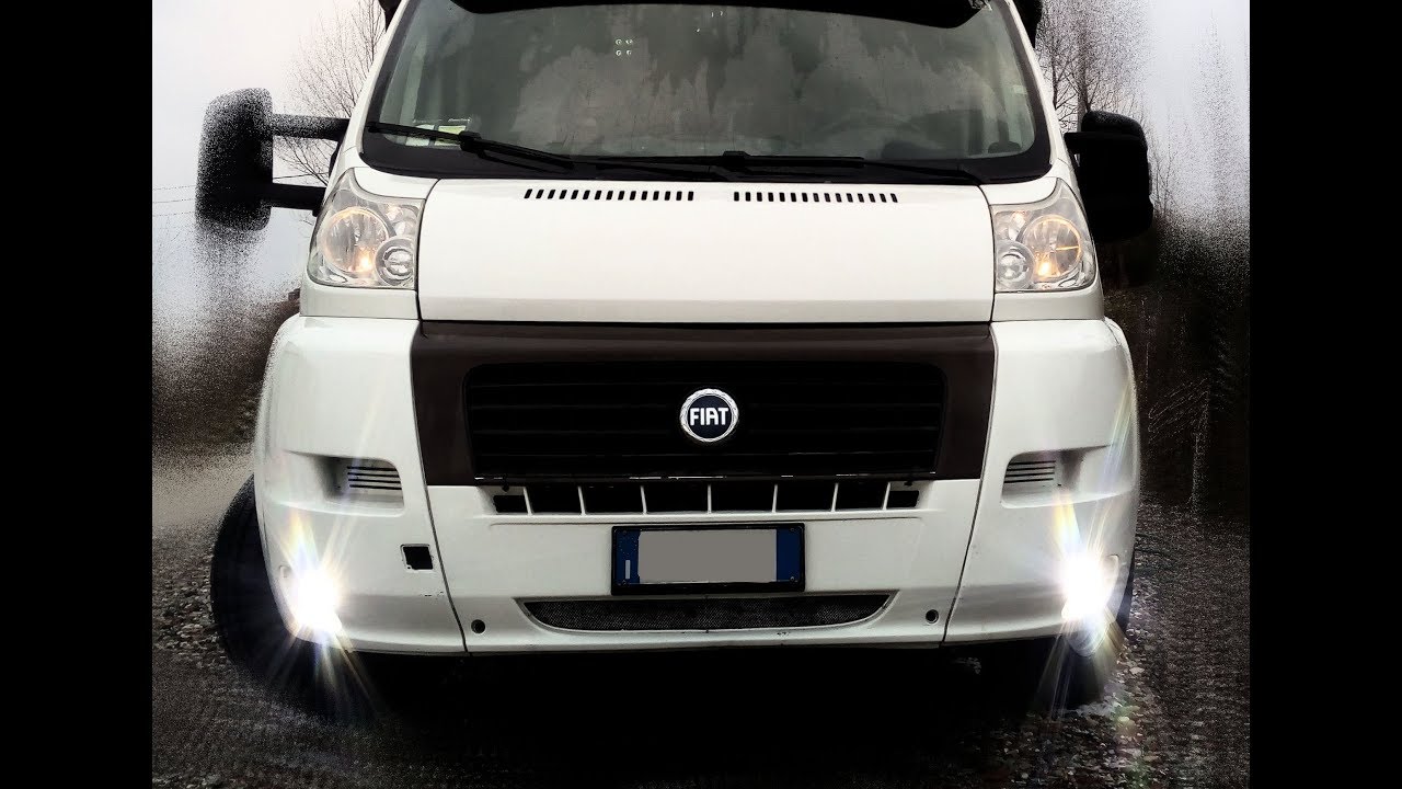Montaggio fendinebbia Ducato x250