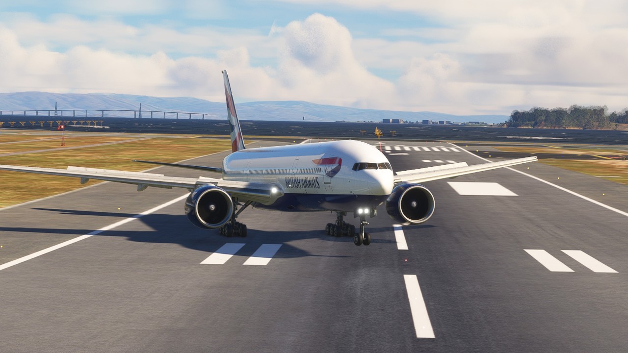 Intense Touchdown! British Airways Plane Slides on Runway