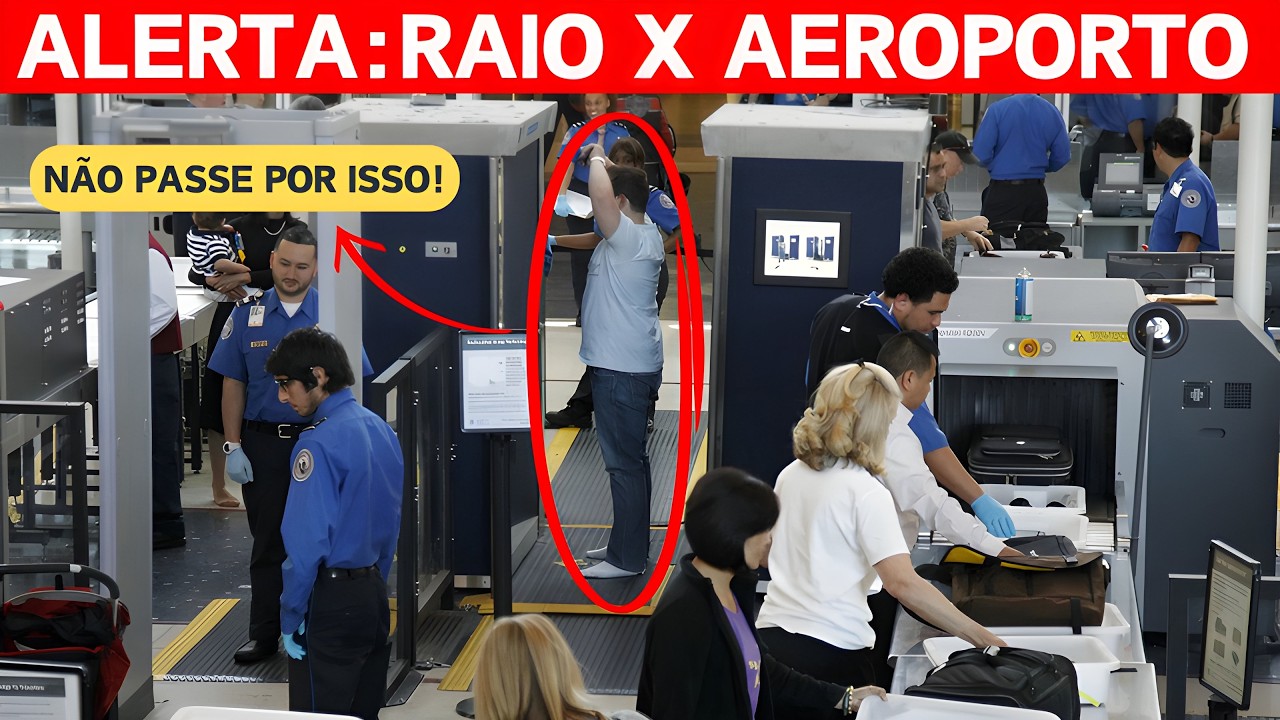 COMO FUNCIONA O RAIO X DO AEROPORTO? GUIA COMPLETO PARA PASSAR PELA SEGURANÇA SEM SER BARRADO!