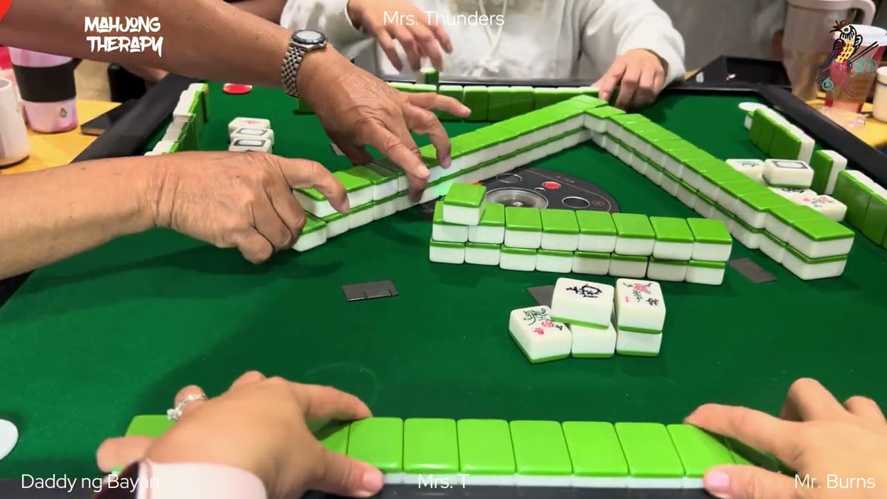 420 May 30 2024 Nagsisi ka ba, Mrs T?😉☺️ #mahjongtherapy #mahjong