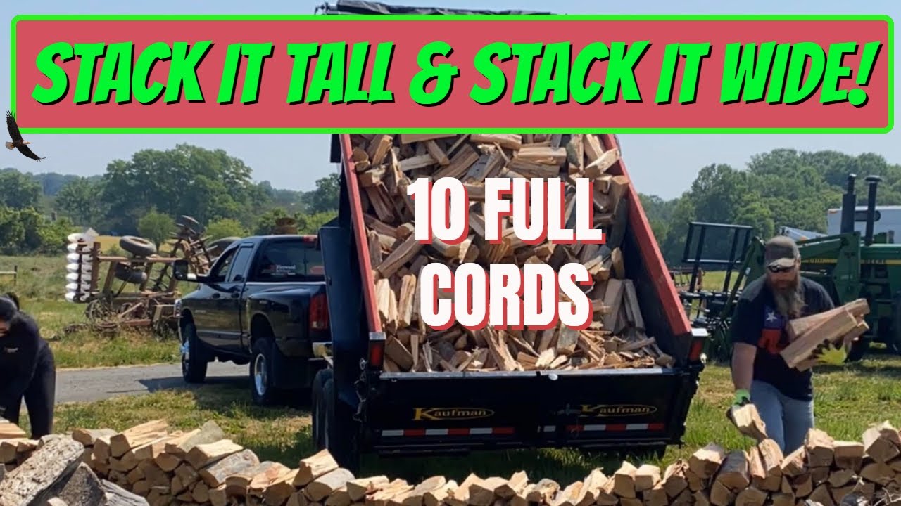 FILLING A 10 CORD FIREWOOD ORDER - #148