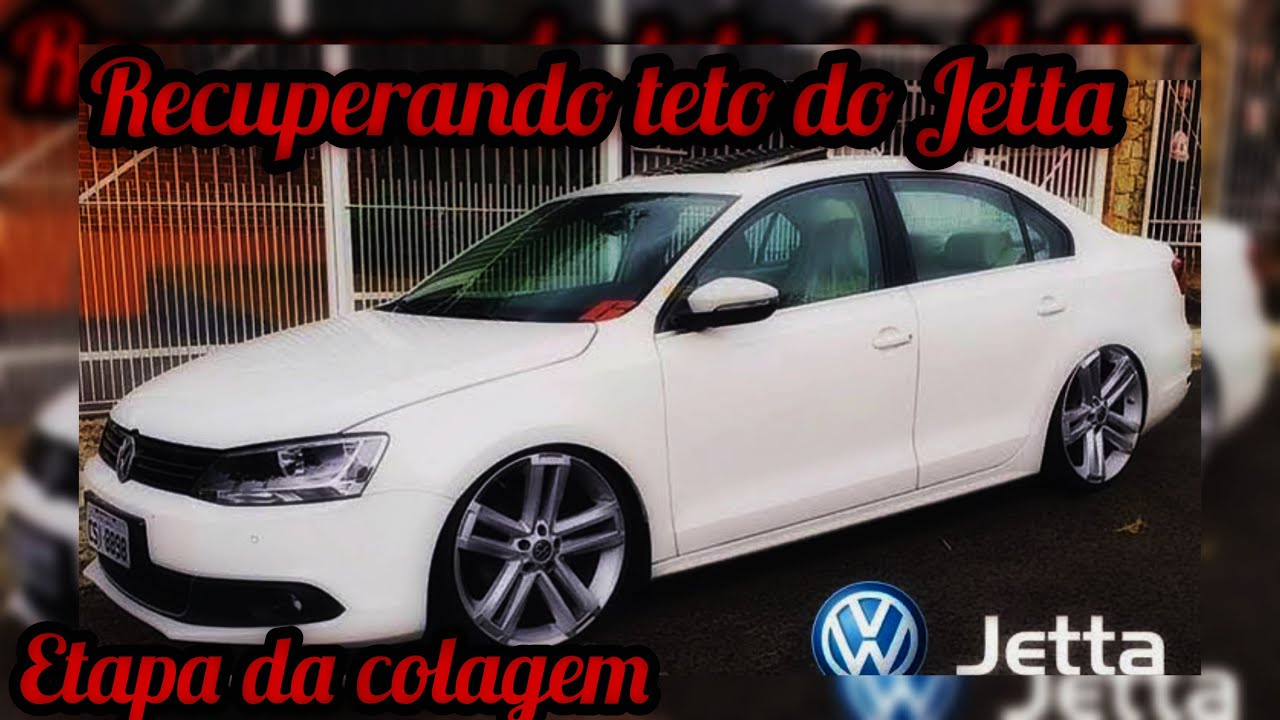 RECUPERANDO TETO DESCOLADO DO JETTA ... parte da colagem do tecido novo passo a passo .