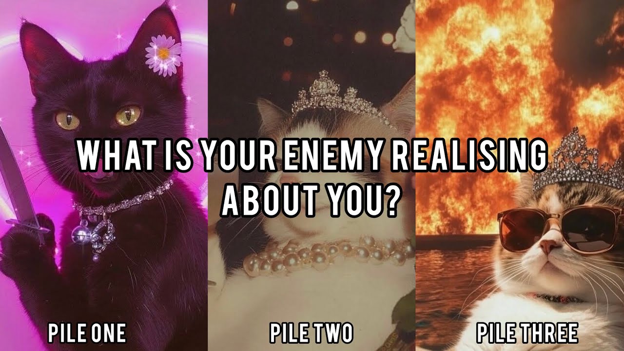 what is your enemy realising about you?