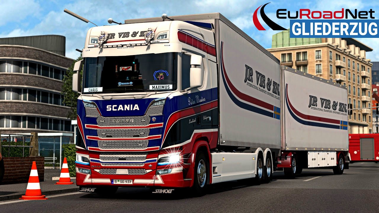 ETS2 EuRoadNet - Mit dem GLIEDERZUG durch die Heimat - Spreewald [#1543] EURO TRUCK SIMULATOR 2