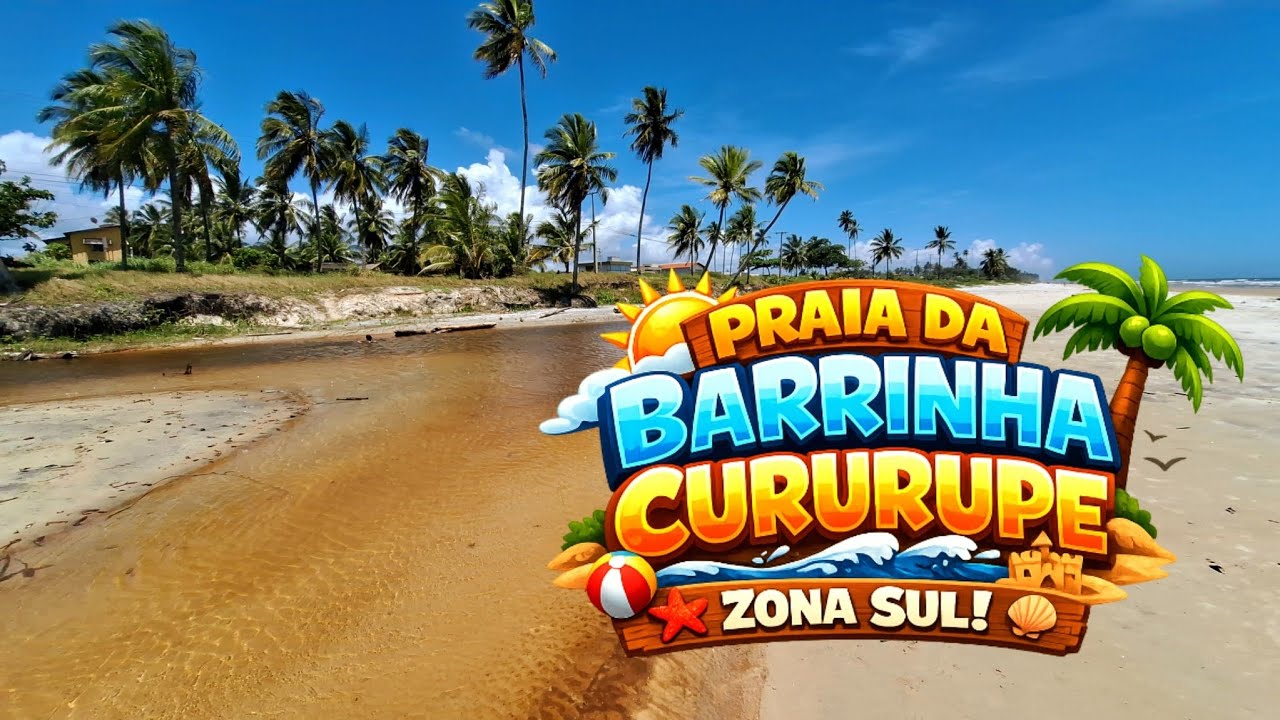 MAIS UMA OPÇÃO: Praia Barrinha do Cururupe, Zona Sul ILHÉUS.☀️