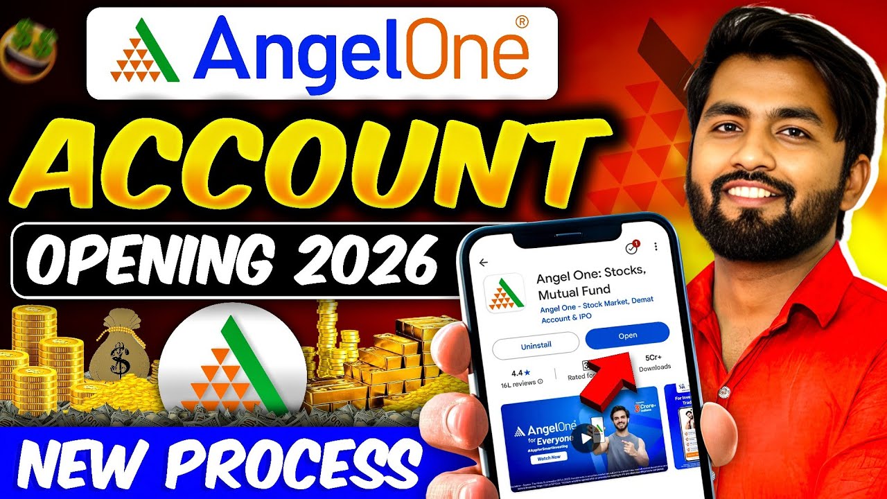 Angel One Account Opening 2026 | Angel One App Account Kaise Banaye | How To Open Demat Account