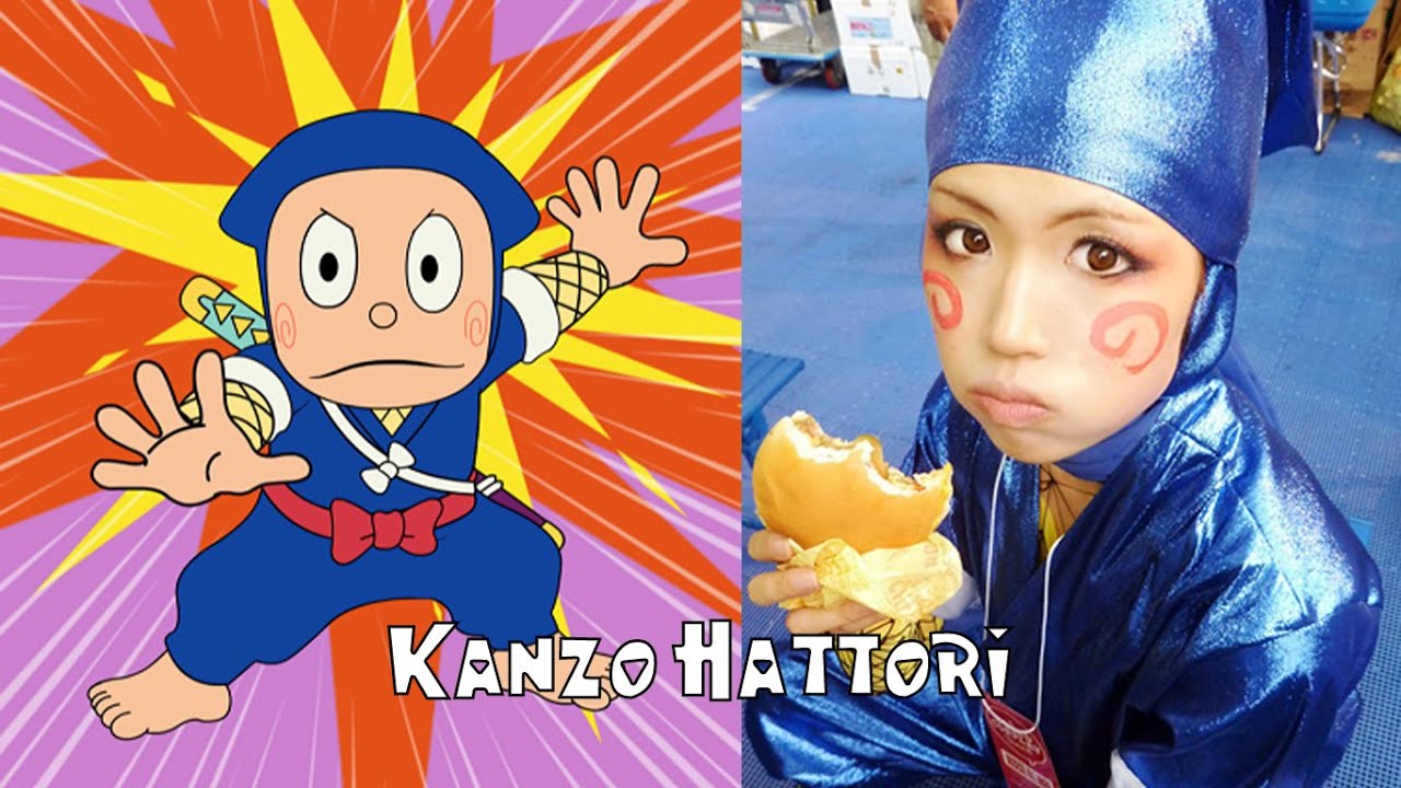 Ninja Hattori-kun Characters in Real Life