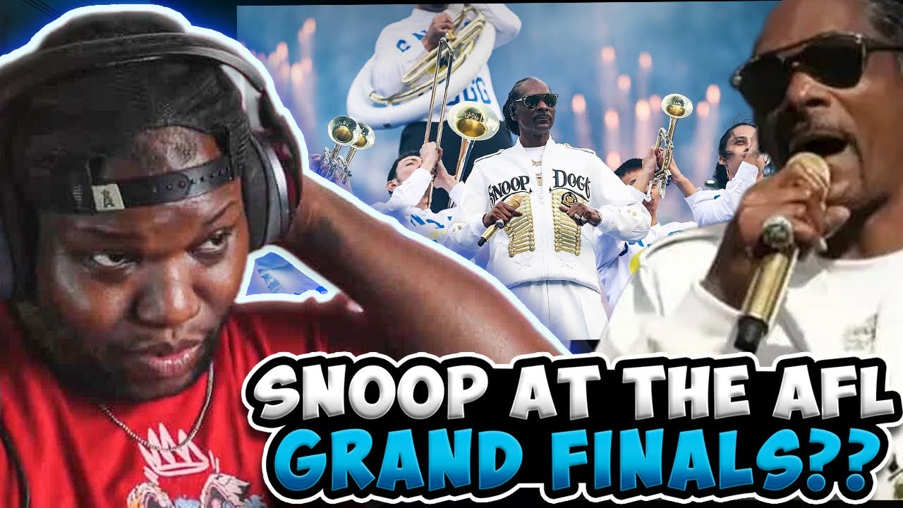 Snoop Dogg LIGHTS UP 2025 Toyota AFL Grand Final (Full Performance) | Reaction (Snoop in Australia)