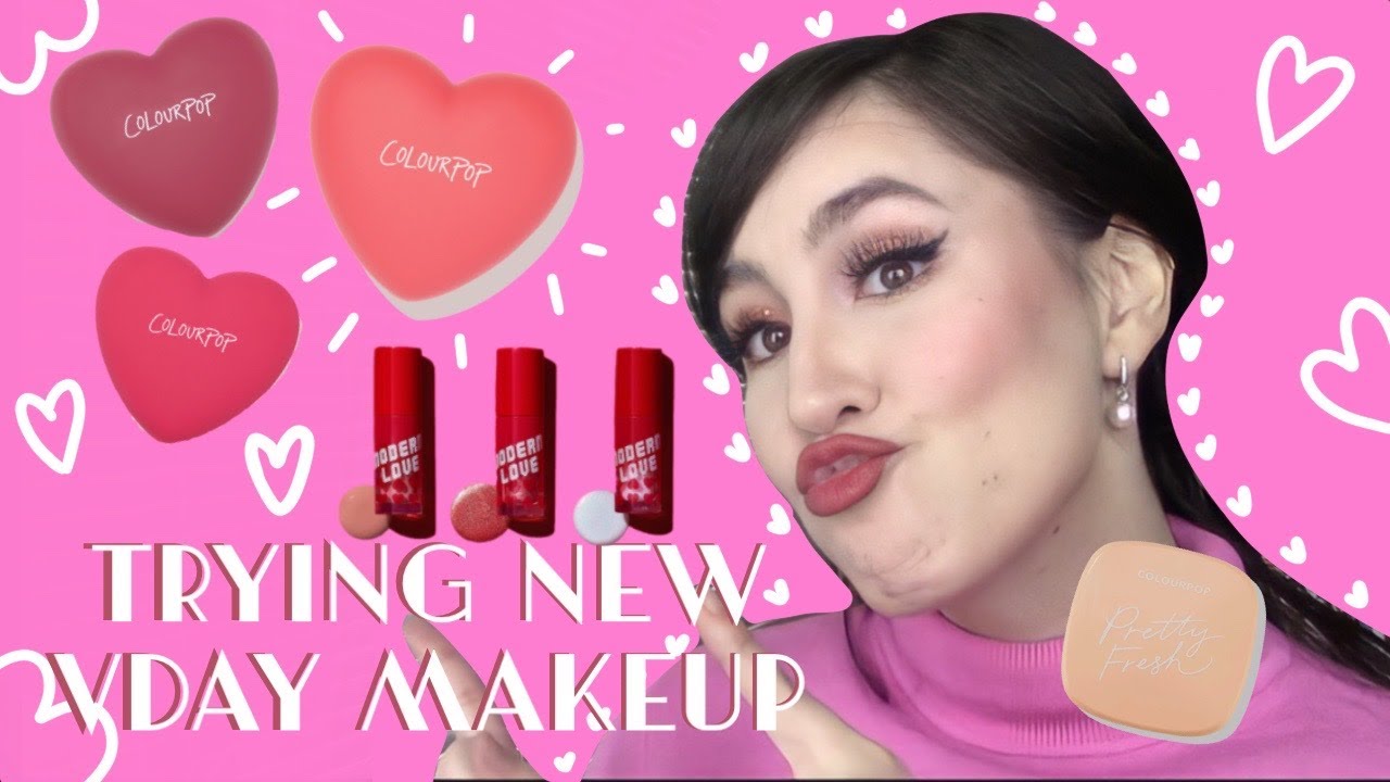 COLOURPOP VALENTINES DAY BLUSH SWATCHES| SHEGLAM VDAY | COLOURPOP PRETTY FRESH PRESSED POWDER REVIEW