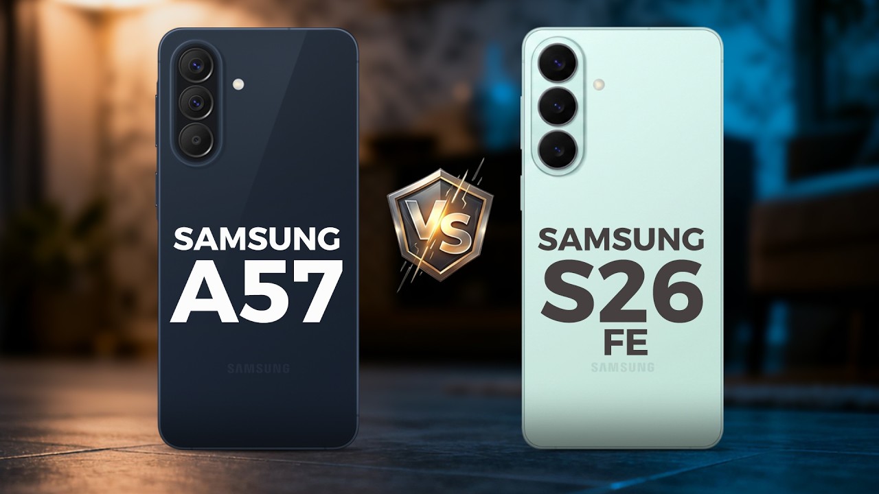SAMSUNG GALAXY A57 VS SAMSUNG GALAXY S26 FE || The civil war has found its winner!