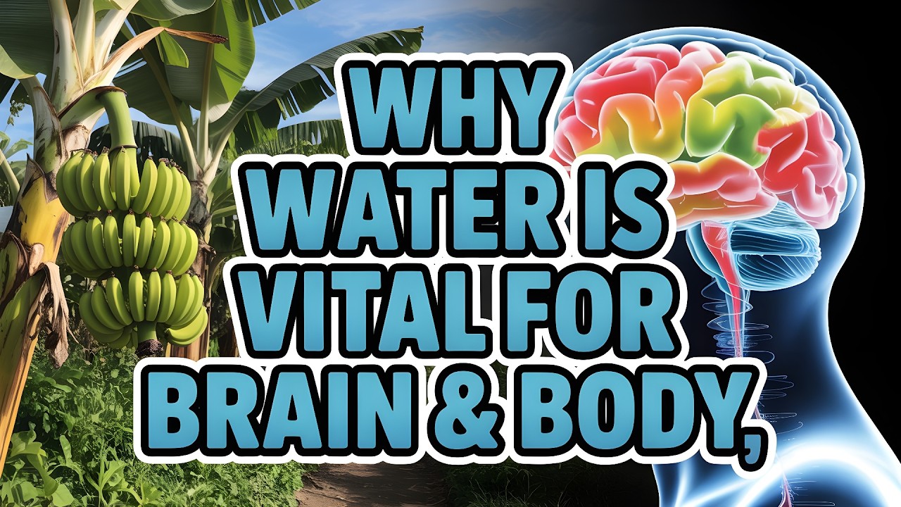 Why Water is Vital for Brain & Body