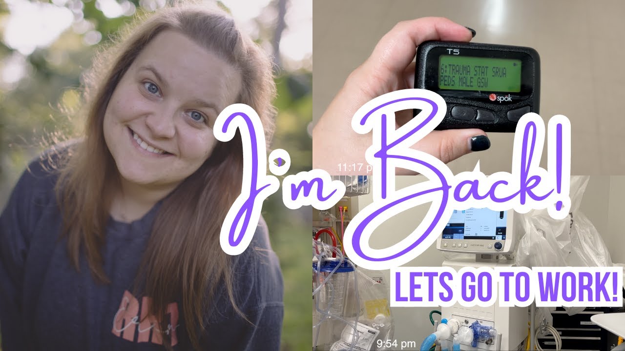 Respiratory Therapist Night Shift | Come to work with me | Erin Blake