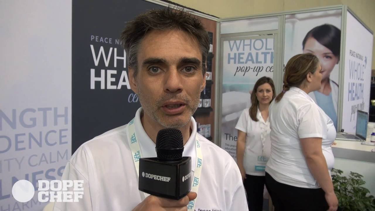 Peace Naturals at Lift Expo with Matt Mernagh