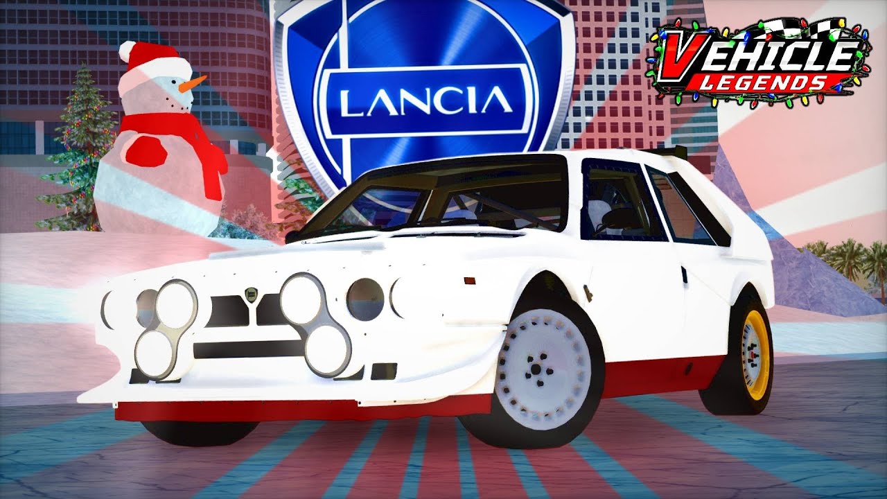 Lancia Brand Has Arrived To Roblox Vehicle Legends! With a NEW Lancia Delta S4 Group B!