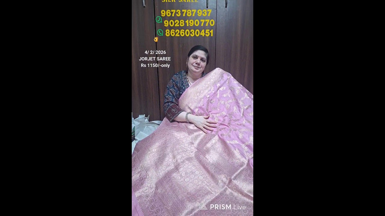 JORJET SAREE  COLLECTION ,,BOOK NOW WHATSAPP ☎️ 9673787937
