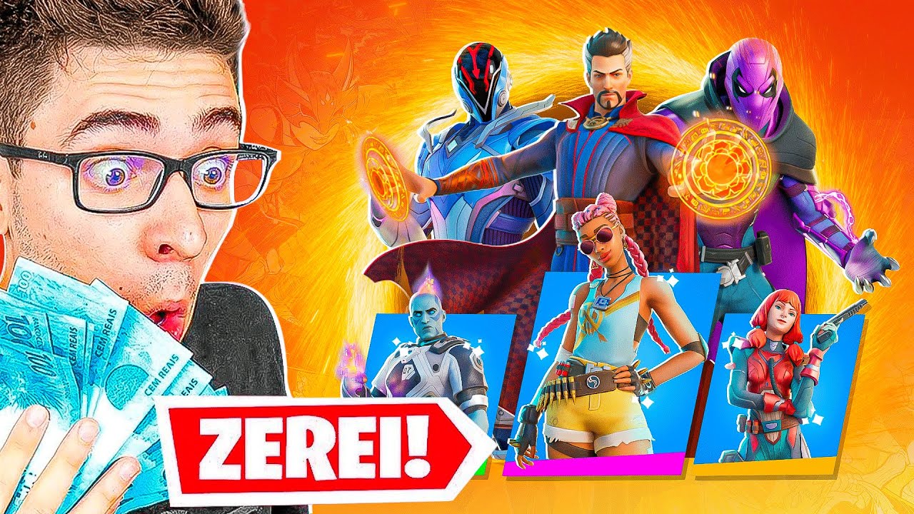 NOVA TEMPORADA! PASSE DE BATALHA COMPLETO!