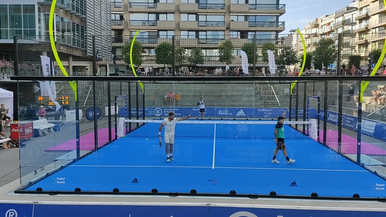 KOKSIJDE Padel tournament | Acosta(ARG)/Garcia(ESP) VS Wunner(GER)/Lindmeyer(GER) | Last game
