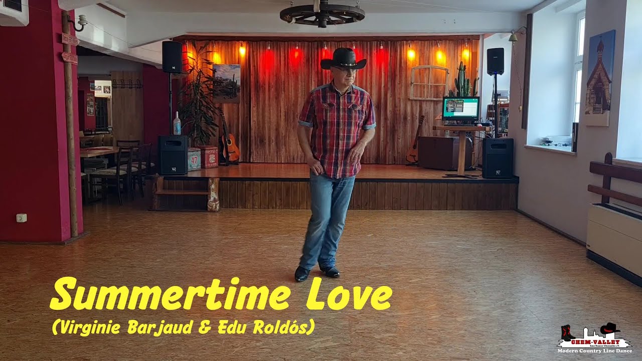 Line Dance SUMMERTIME LOVE (Virginie Barjaud & Edu Roldós) Teach / Dance
