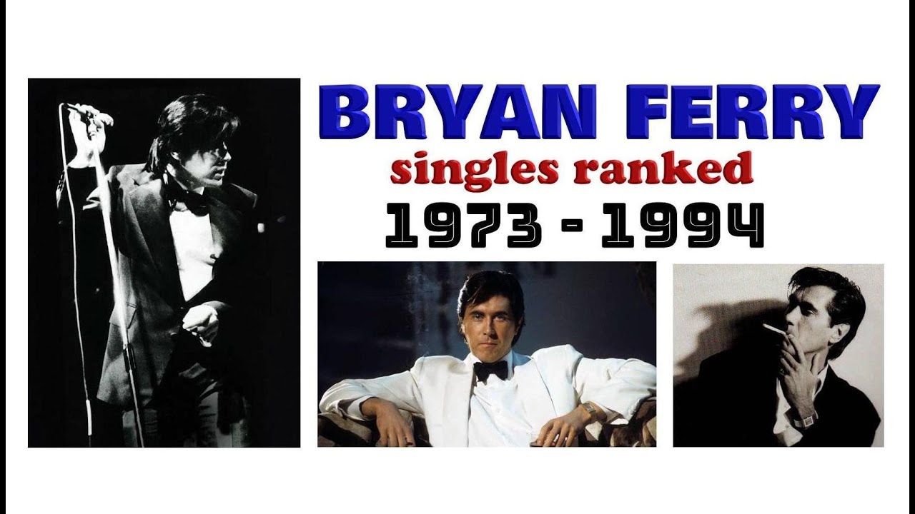 Bryan Ferry singles 1973 - 1994 ranked #vinylcommunity #vc
