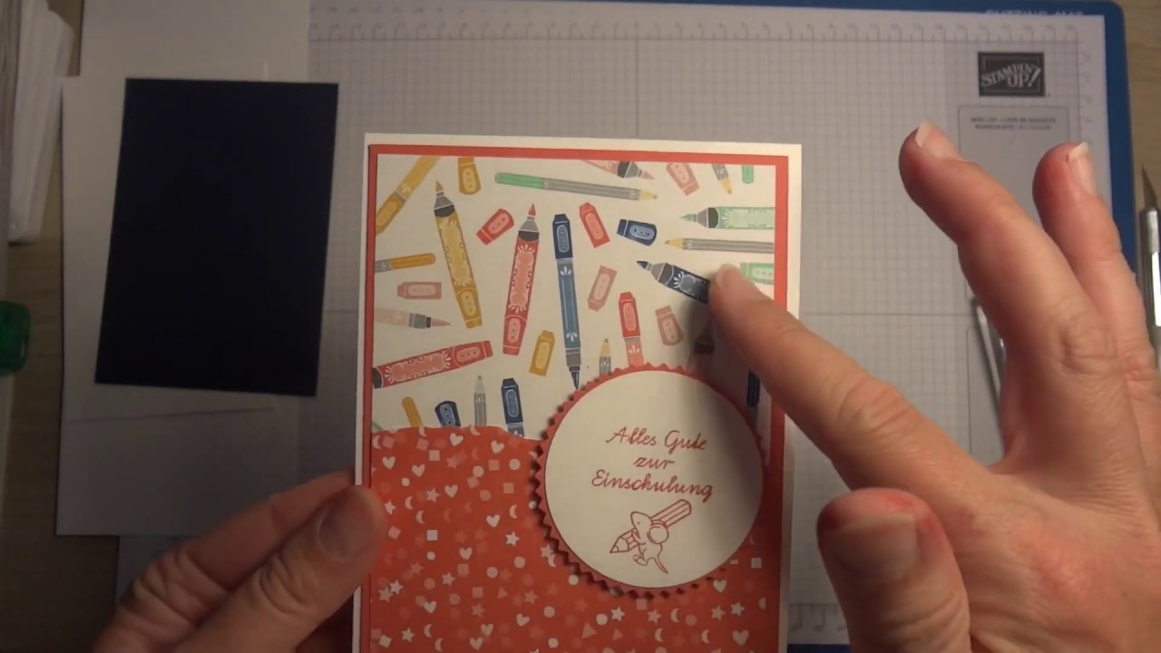 Einschulung mit Stampin Up und mit mir Teil 2