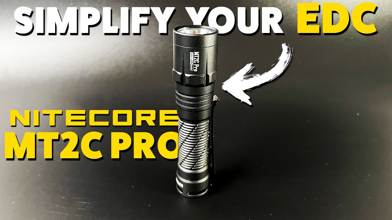 Review Of The Nitecore MT2C Pro: Illuminate The Night With This Practical EDC Flashlight!
