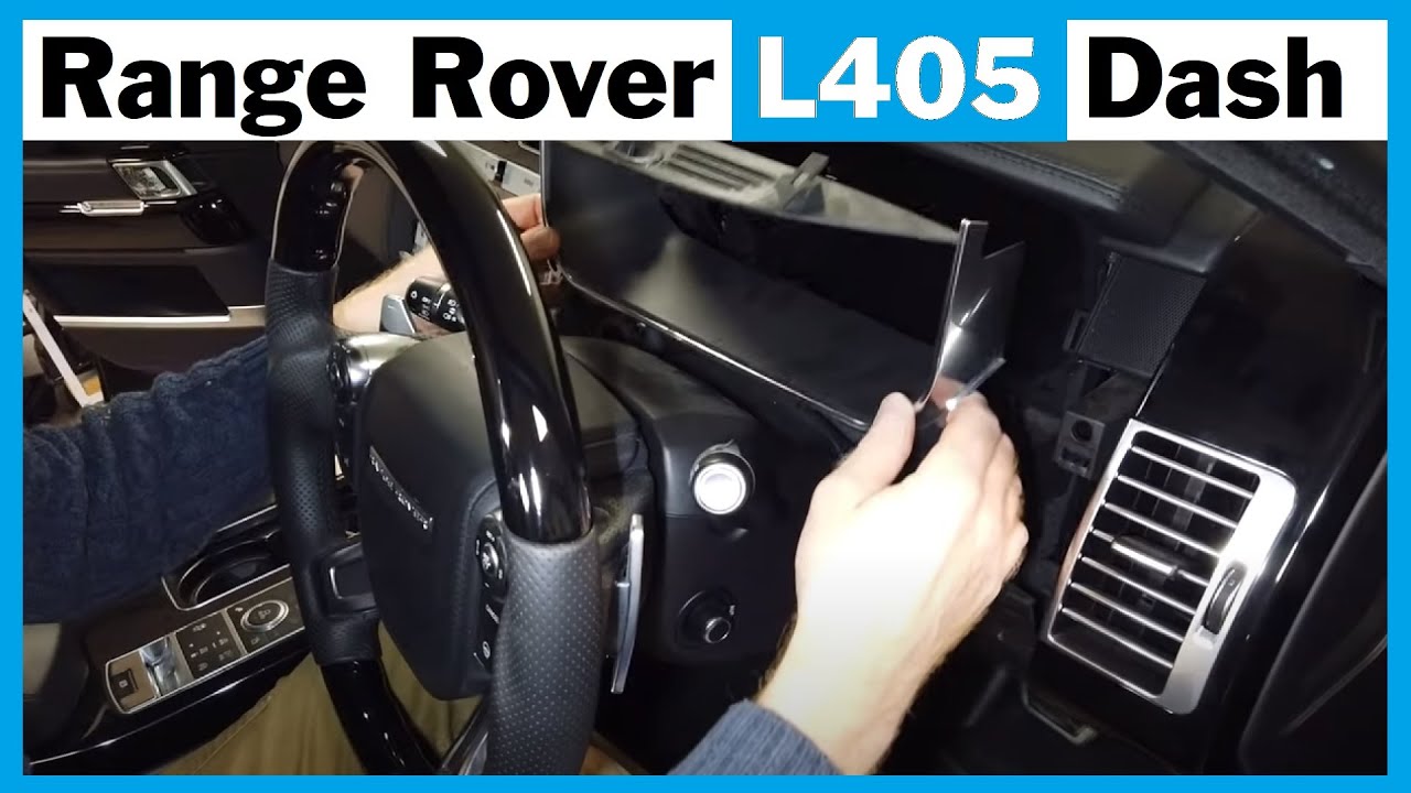 Range Rover L405 - Dash - Engine Start Switch / Speedo / Instrument Cluster Removal