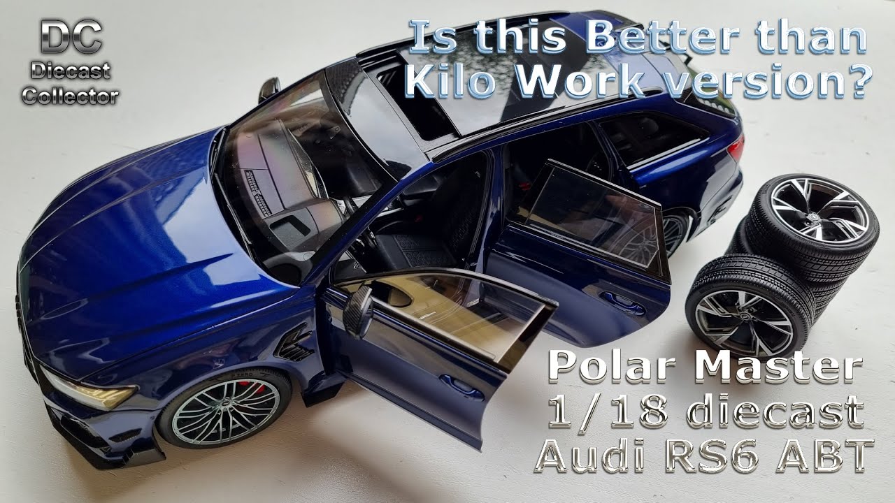 Better than Keng Fai? - Polar Master - Audi RS6-R ABT Avant quattro - 1/18 Diecast - Full Review