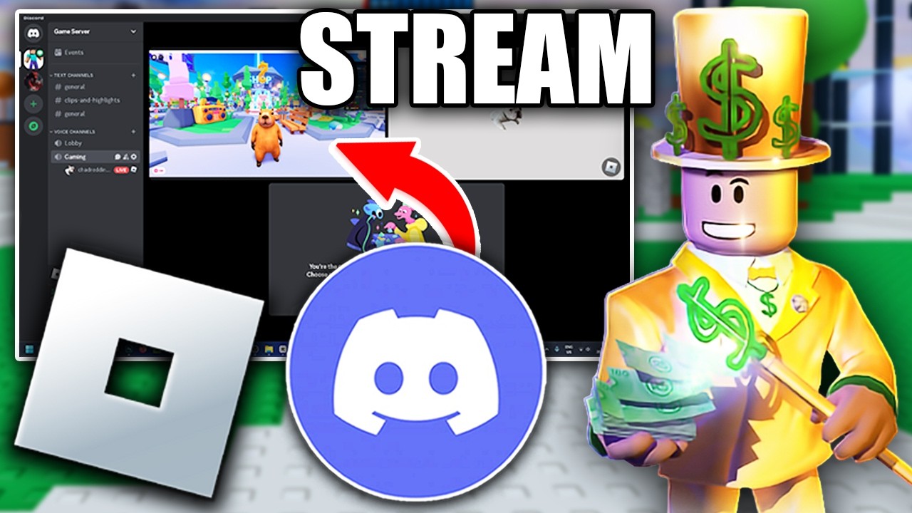 How To Stream Roblox On Discord - Easy Guide