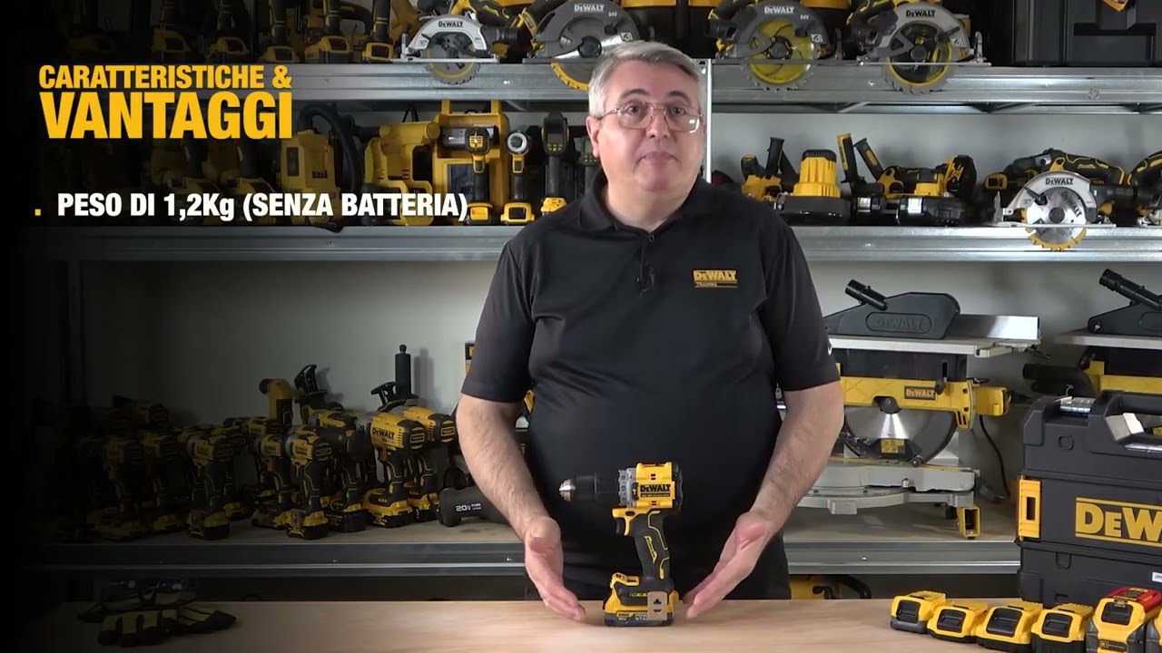 DEWALT&reg; Italia | Trapani a Batteria | DCD800 & DCD805