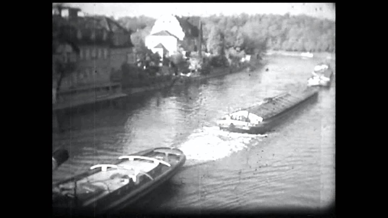 Halle Saale in Schwarzweiß 16mm Schmalfilm