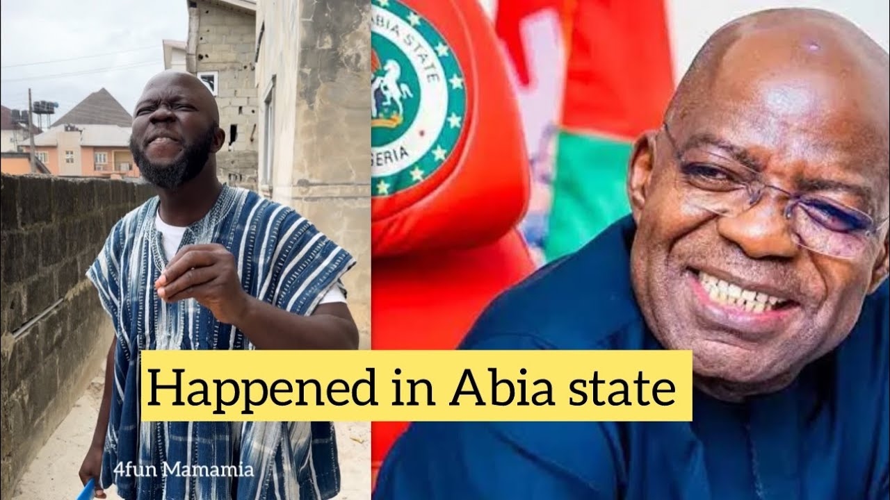 I can’t see this alone, this happened in Abia state