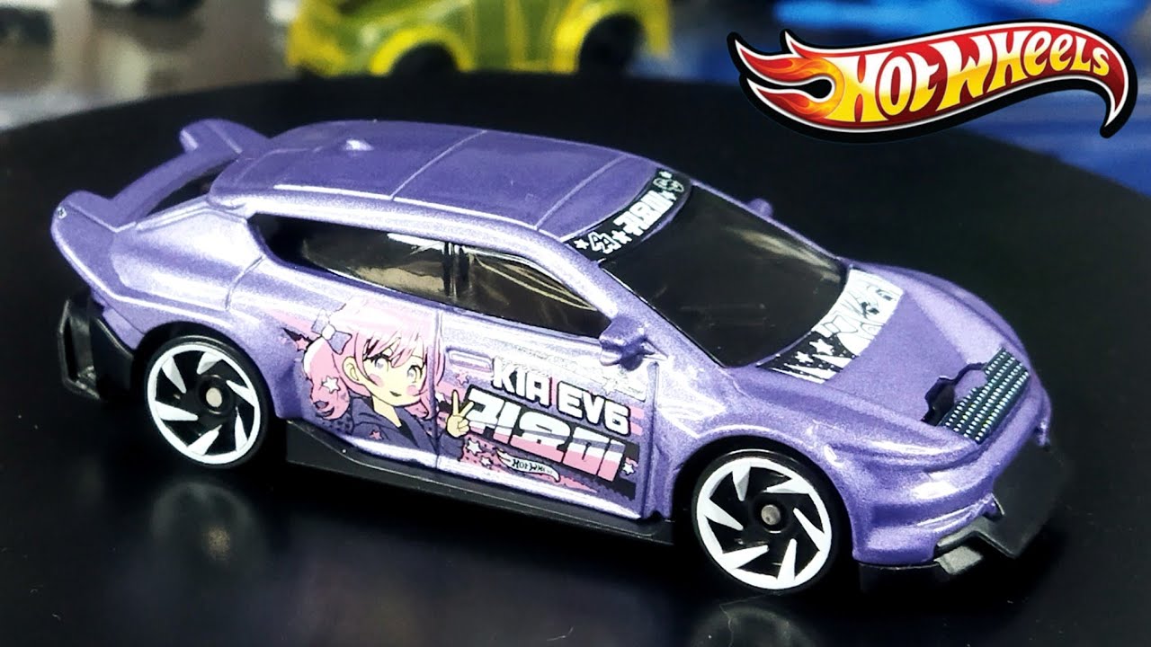 Pesona Hotwheels Custom Kia EV6. Mobil ungu yang menggemaskan 😊