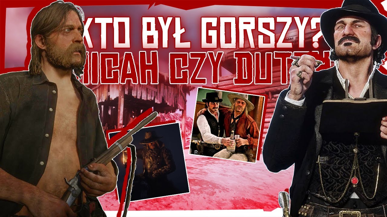 Kto był GORSZY? Micah Bell czy Dutch Van der Linde (Red Dead Redemption)