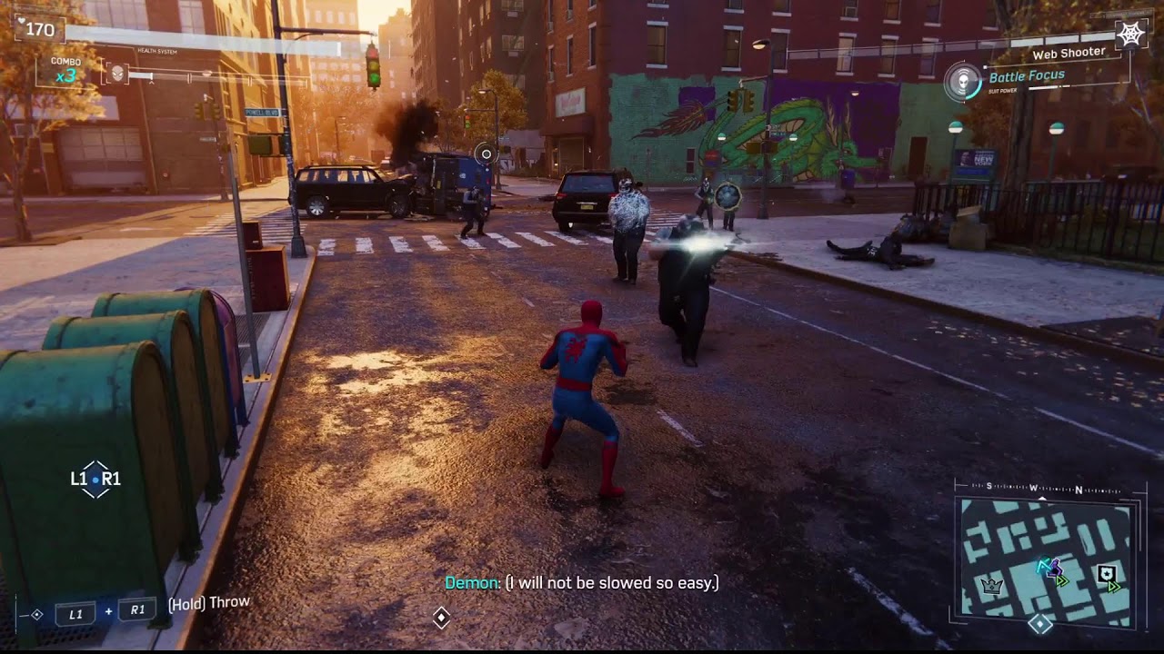 SPIDERMAN 100% COMPLETION
