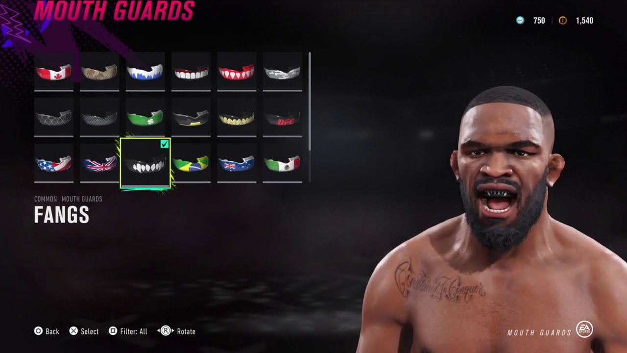 UFC 4 EA Sports Jon Jones requested Caf-Formula